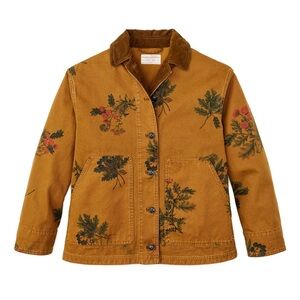 Filson Women’s Canvas Barn Coat – Botanical Flower ❀ Size S | NWT